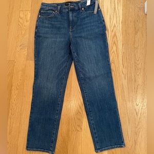Talbots NWT MODERN ANKLE JEANS SIZE 4 high waist